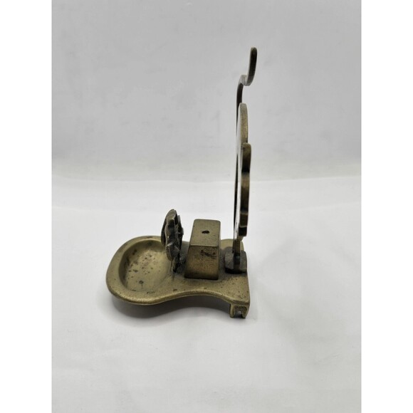 Brass Cat and Mouse Made in England - Picture 2 of 6